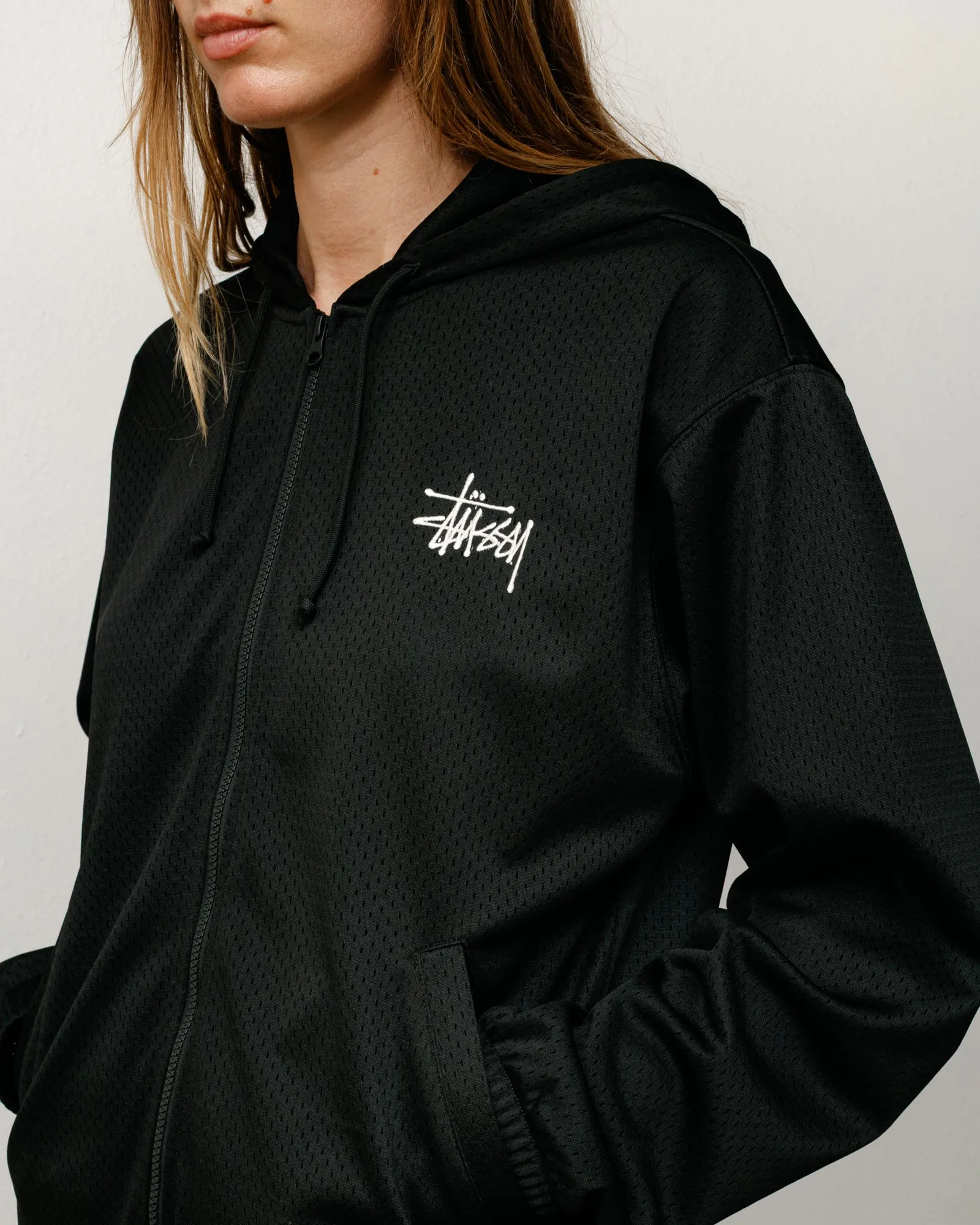 ATHLETIC MESH ZIP HOODIE sold by Stussy product image thumbnail 5