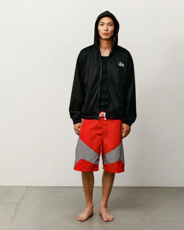 ATHLETIC MESH ZIP HOODIE made by Stussy