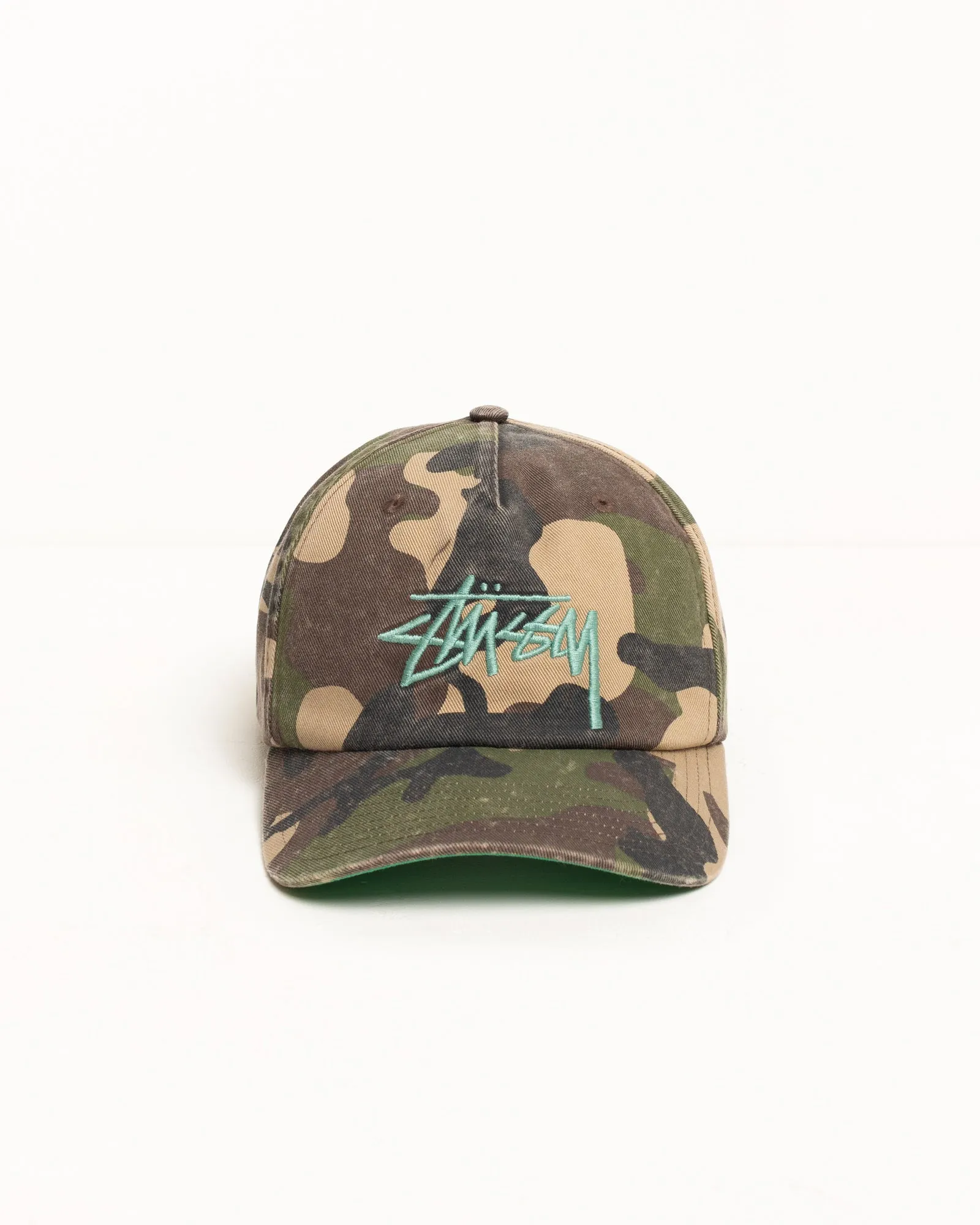 BIG STOCK SNAPBACK CAP sold by Stussy