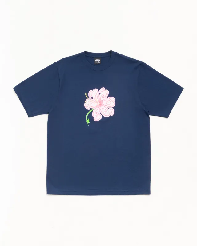 S FLOWER TEE made by Stussy