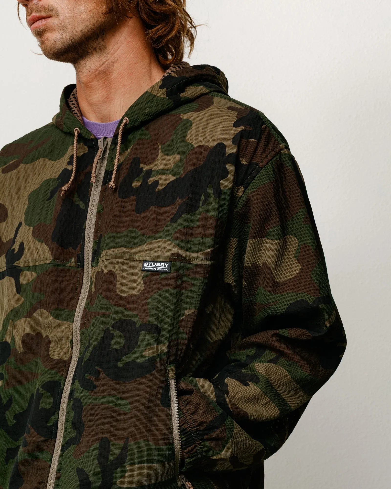 LAYERED MESH REVERSIBLE JACKET sold by Stussy product image thumbnail 2