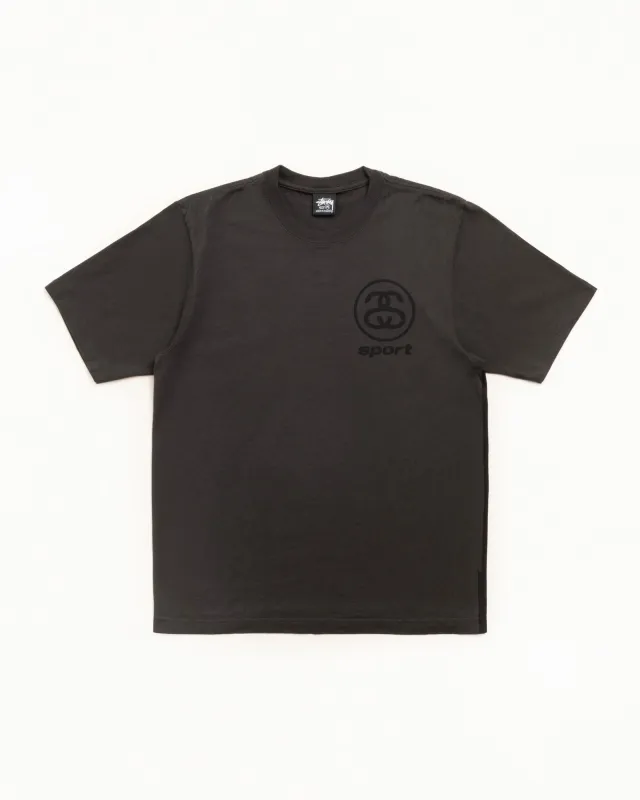 LINK SPORT TEE PIGMENT DYED made by Stussy