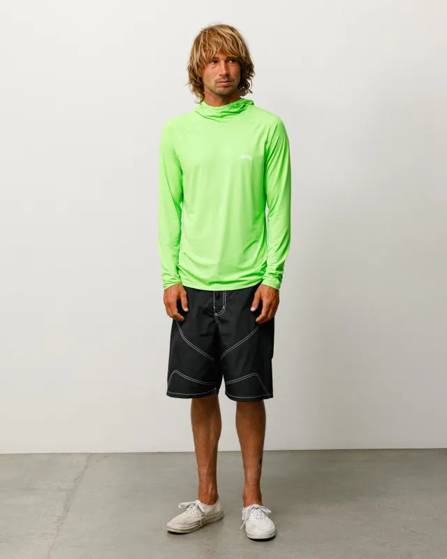 HOODED RASH GUARD made by Stussy