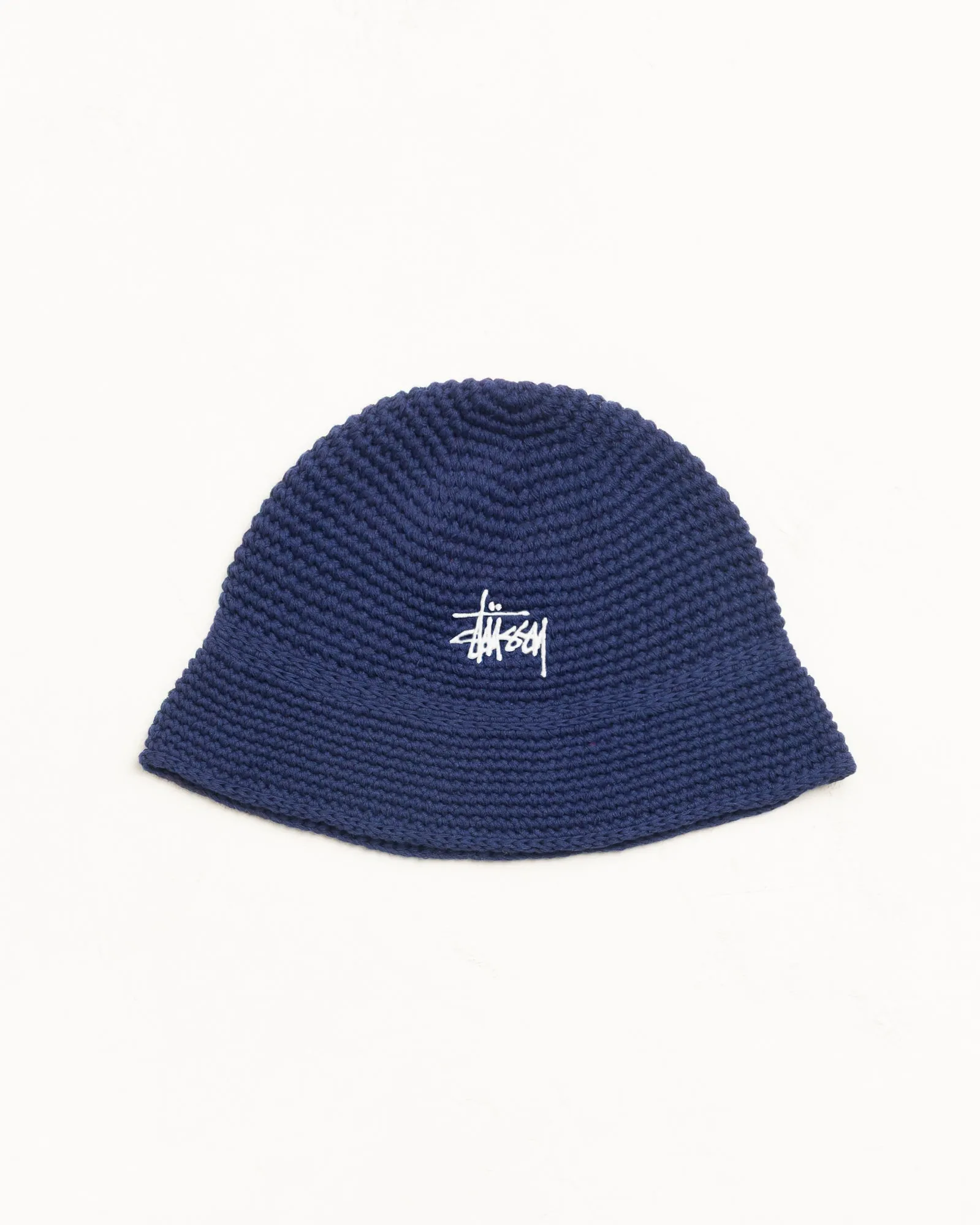 BASIC KNIT BUCKET HAT sold by Stussy