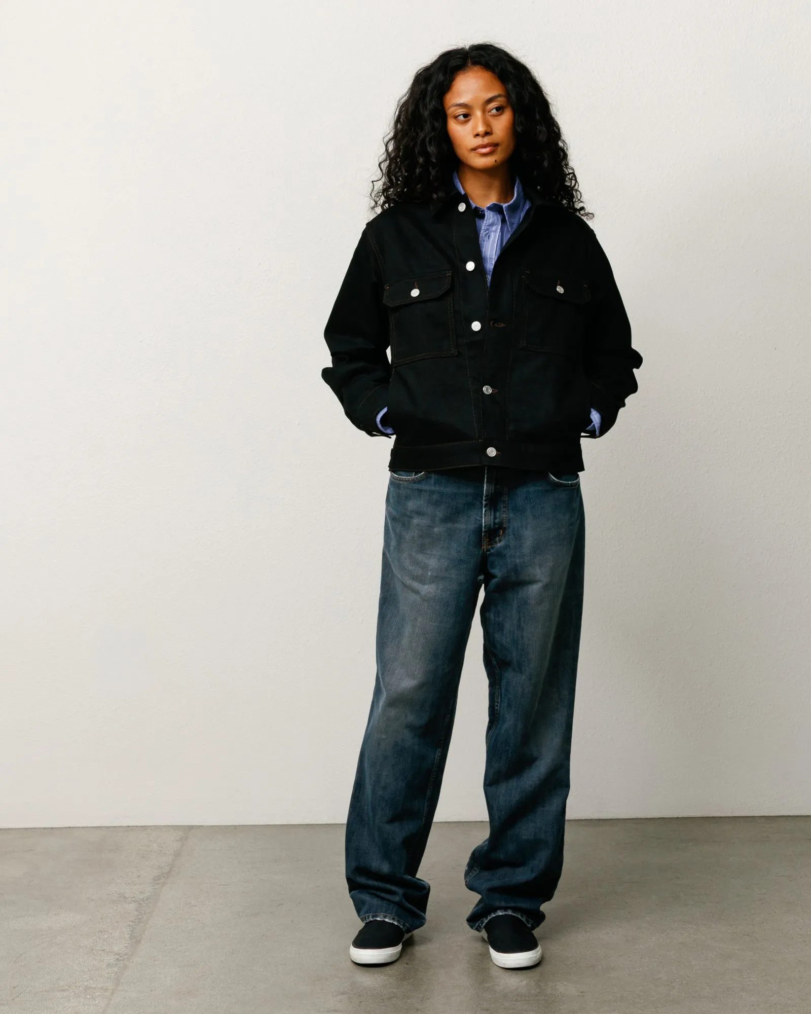 DENIM TRUCKER JACKET sold by Stussy product image thumbnail 4