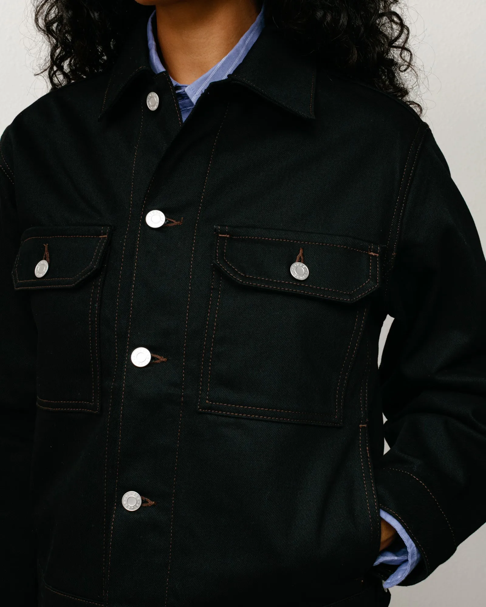 DENIM TRUCKER JACKET sold by Stussy product image thumbnail 5