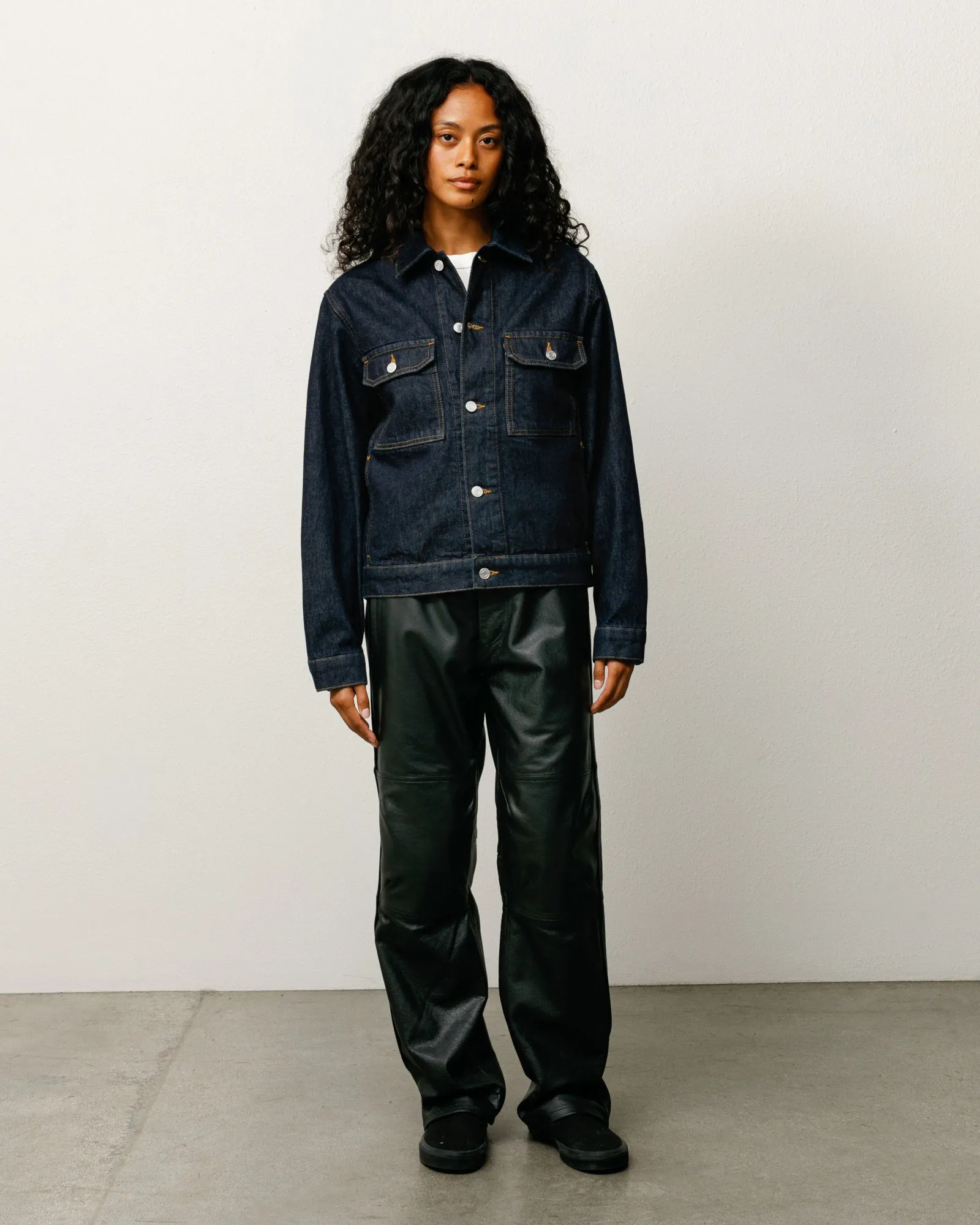 DENIM TRUCKER JACKET sold by Stussy product image thumbnail 4