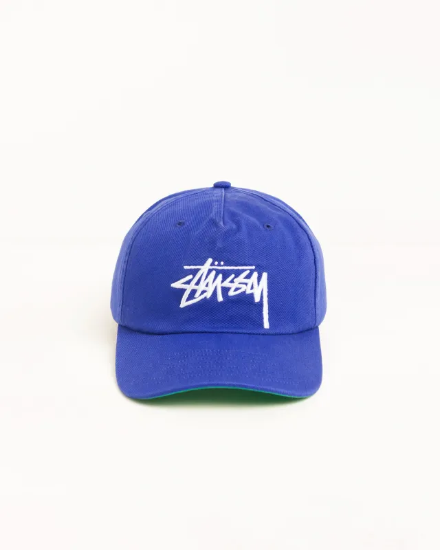 BIG STOCK SNAPBACK CAP made by Stussy