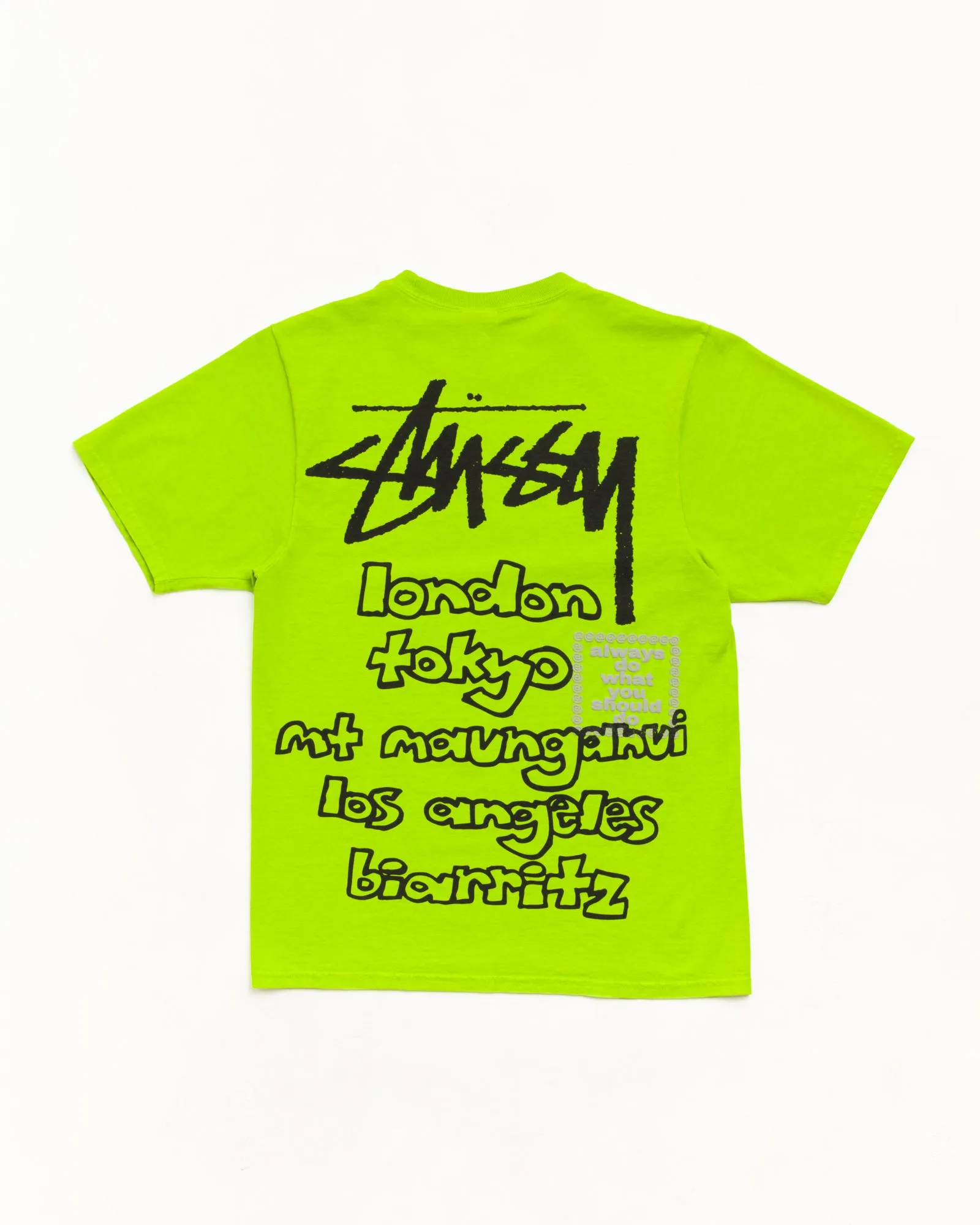 STÜSSY & ALWAYS WORLD TOUR TEE sold by Stussy product image thumbnail 2