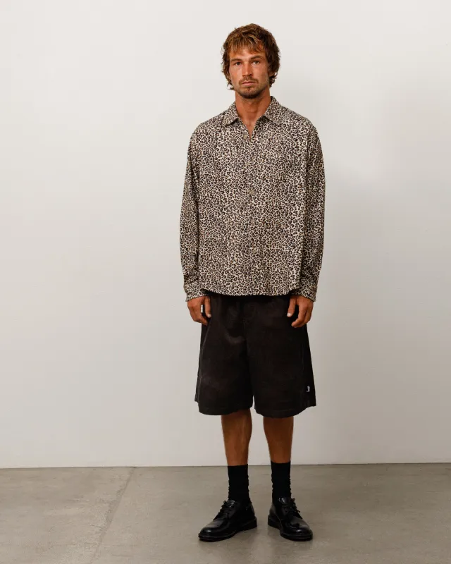 BAGGY TWILL CORD BEACH SHORT made by Stussy