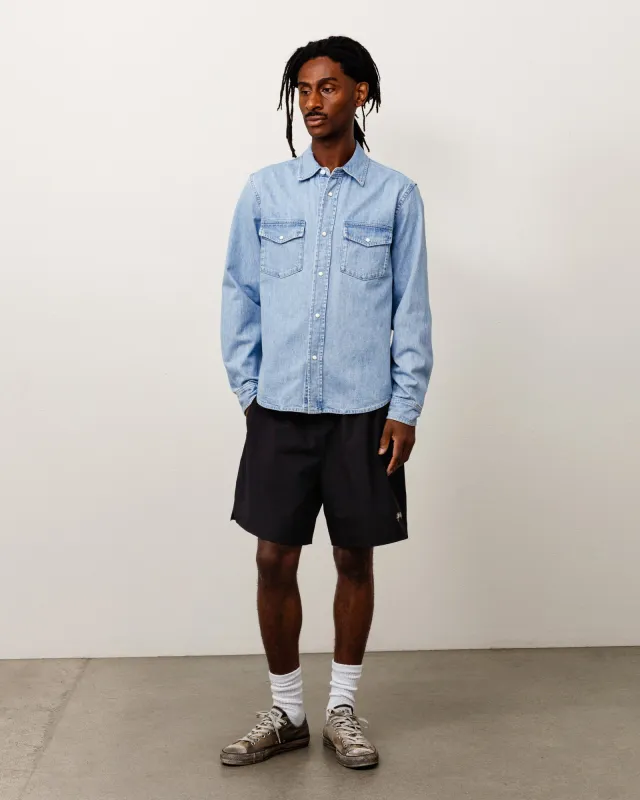 DENIM WESTERN SHIRT made by Stussy