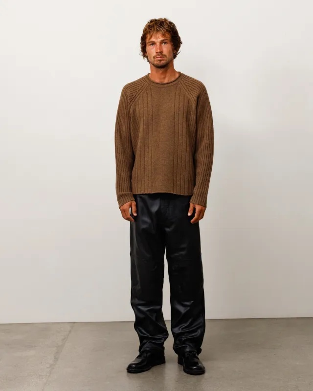 MERINO ROLL NECK SWEATER made by Stussy