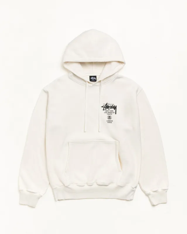 WORLD TOUR HOODIE made by Stussy