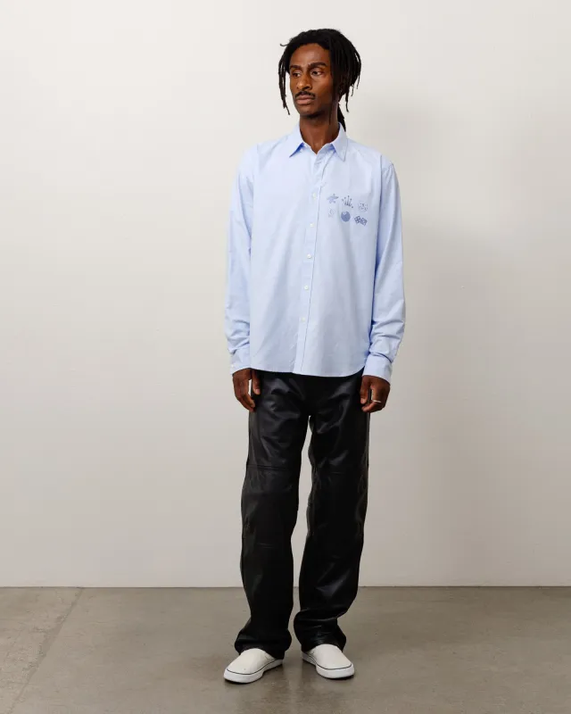 JUNYA BUTTON DOWN SHIRT made by Stussy