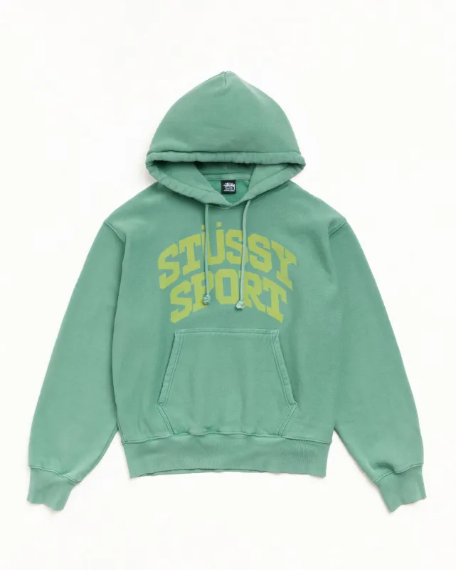 BLOCK SPORT HOODIE GARMENT DYED made by Stussy