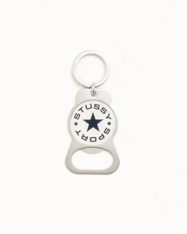 BOTTLE OPENER KEYCHAIN made by Stussy