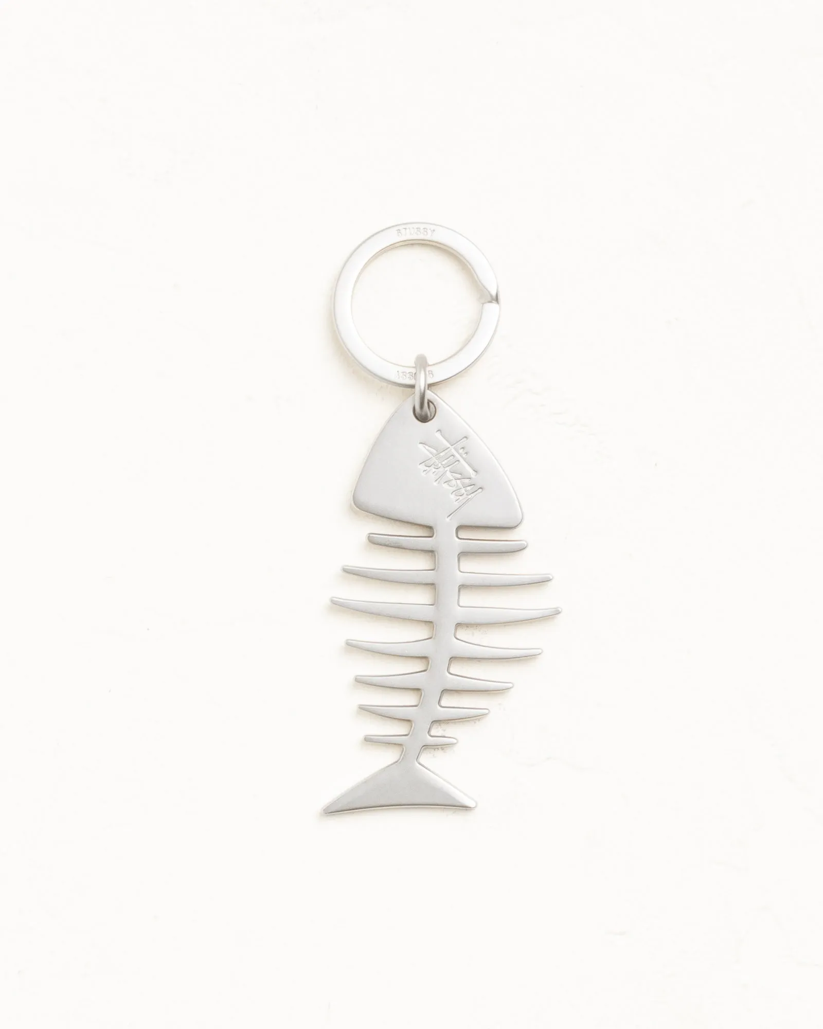 FISHBONE KEYCHAIN sold by Stussy