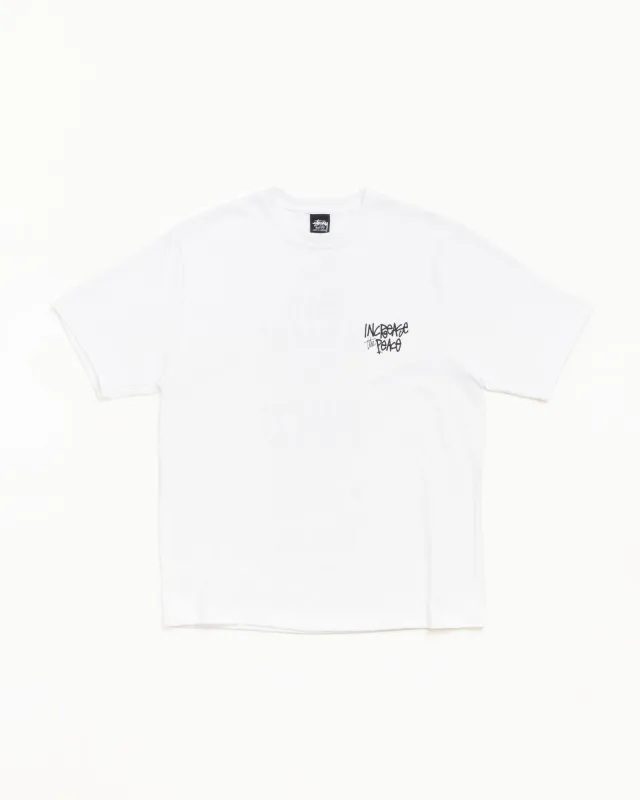 PEACE INCREASED TEE made by Stussy