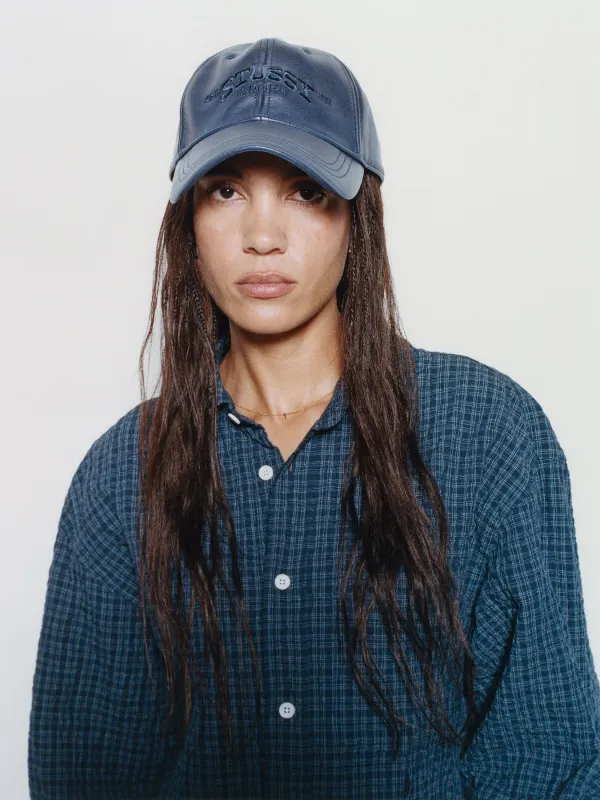 SPORT LEATHER CAP made by Stussy