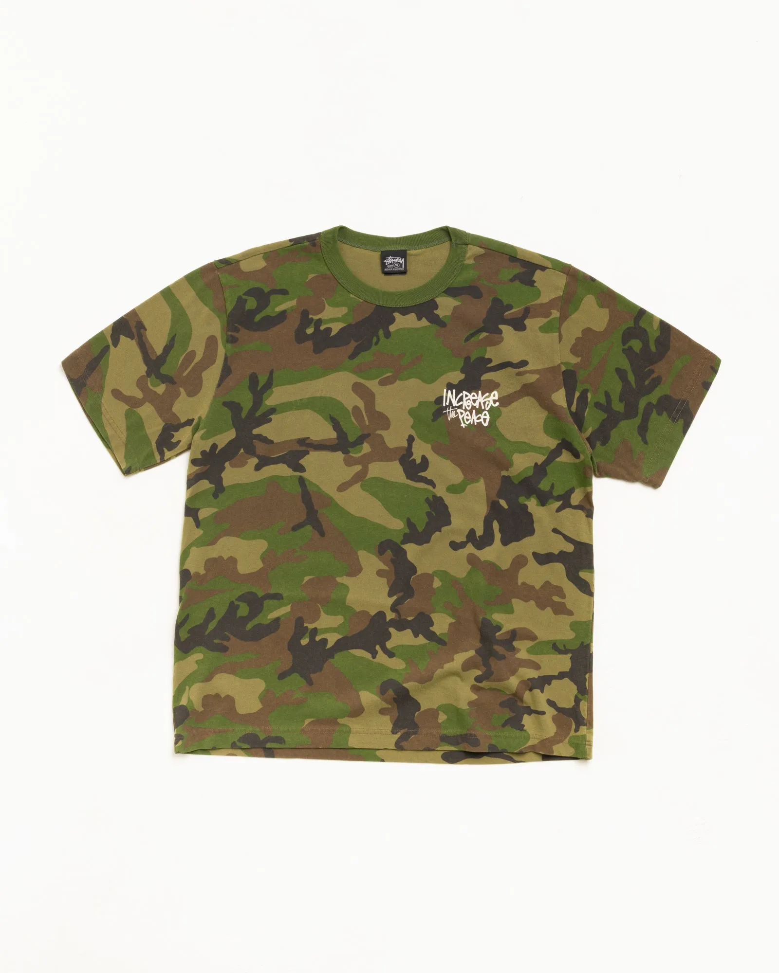 PEACE INCREASED TEE sold by Stussy