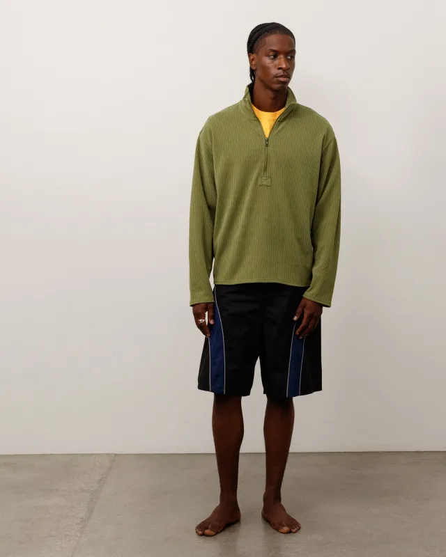 HALF ZIP THERMAL MOCK NECK made by Stussy