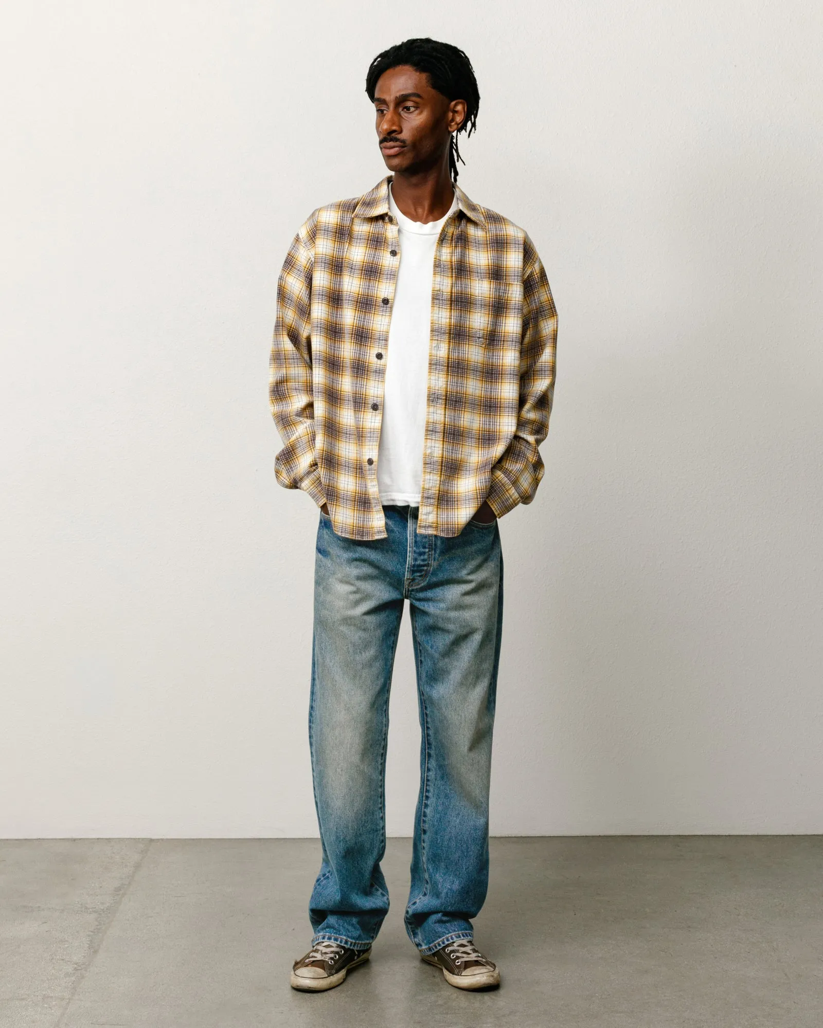DAX PRINTED SHIRT sold by Stussy