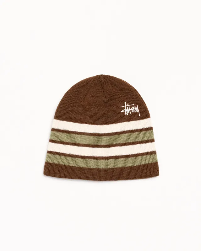 BASIC STRIPE SKULLCAP made by Stussy
