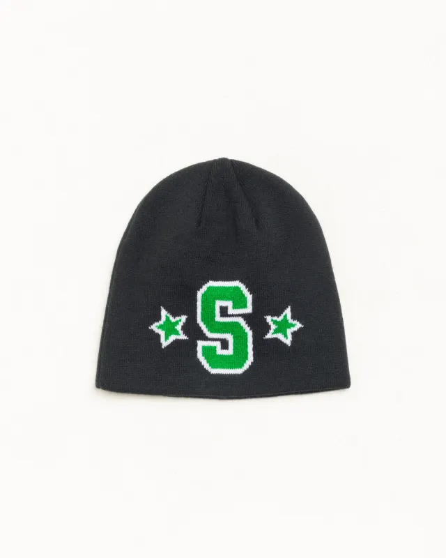 VARSITY S SKULLCAP made by Stussy