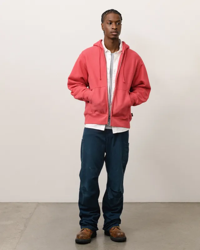 FLEECE ZIP HOODIE made by Stussy