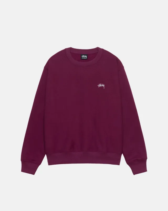 STOCK LOGO CREW sold by Stussy