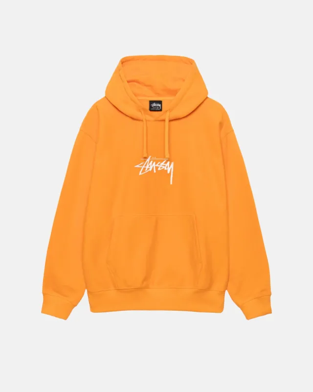 STOCK LOGO APPLIQUE HOODIE sold by Stussy