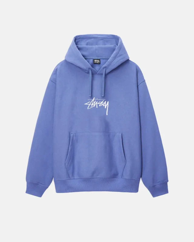 STOCK LOGO APPLIQUE HOODIE sold by Stussy