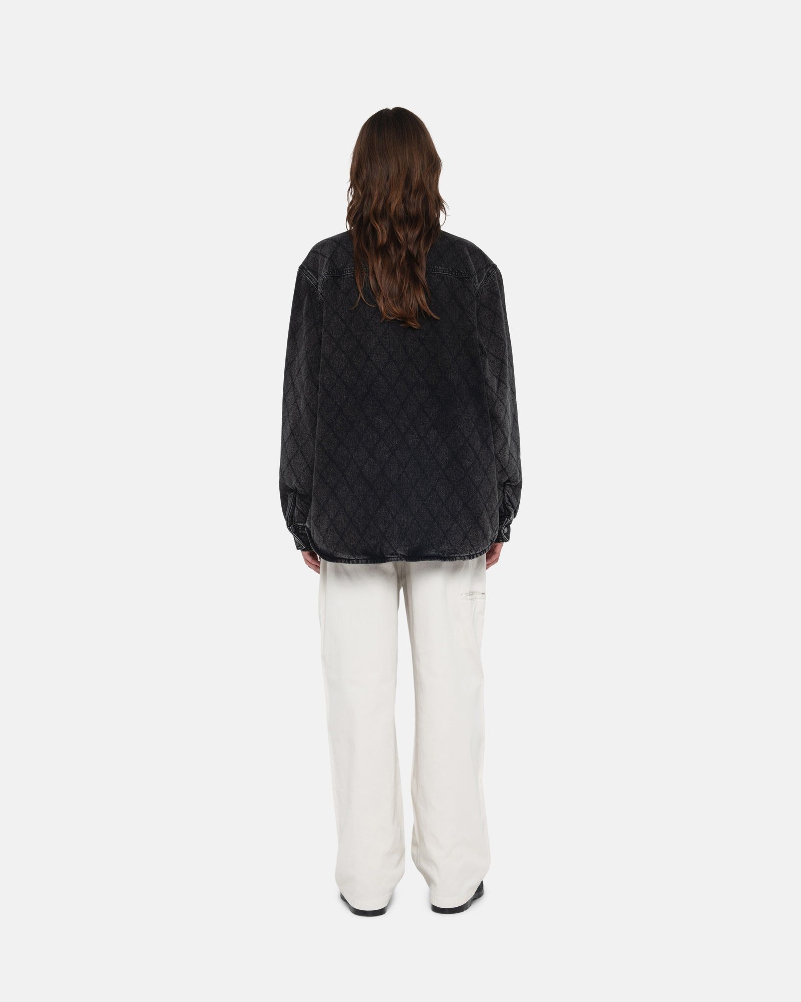 QUILTED DENIM SHIRT sold by Stussy product image thumbnail 10