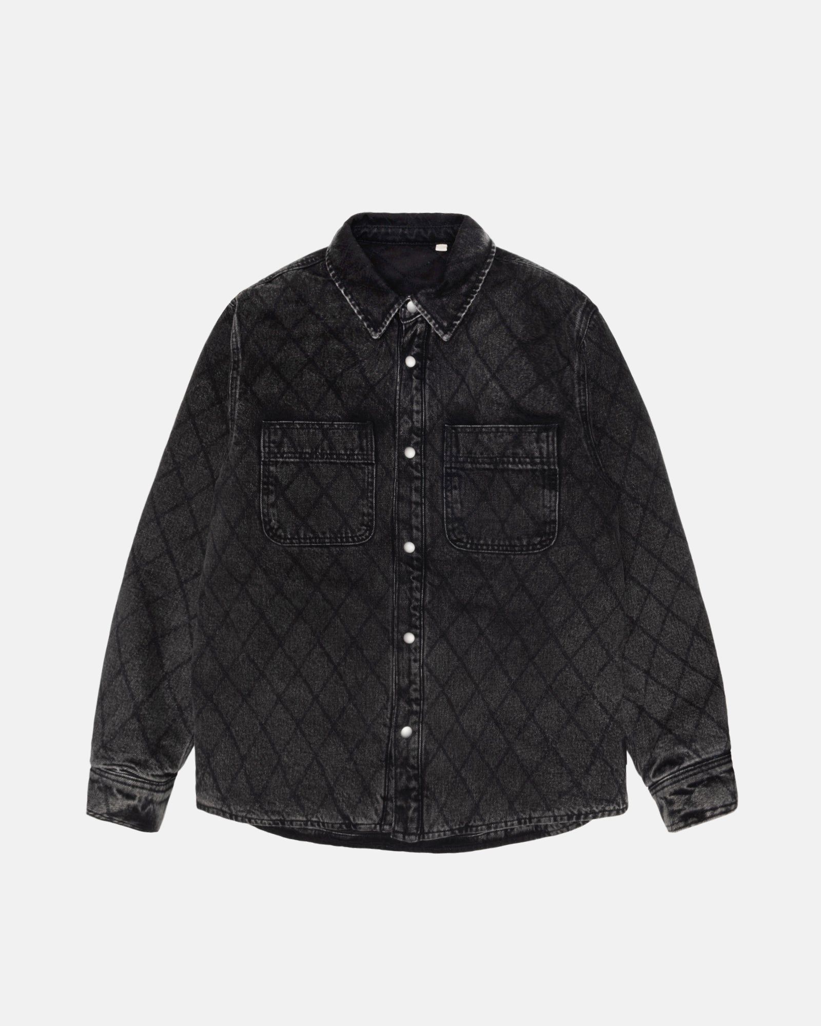 QUILTED DENIM SHIRT sold by Stussy