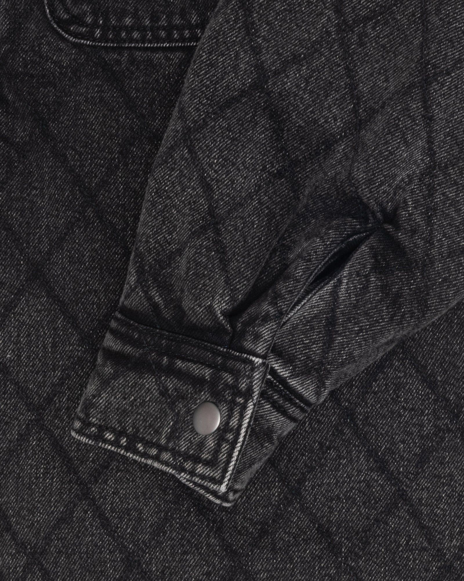 QUILTED DENIM SHIRT sold by Stussy product image thumbnail 4