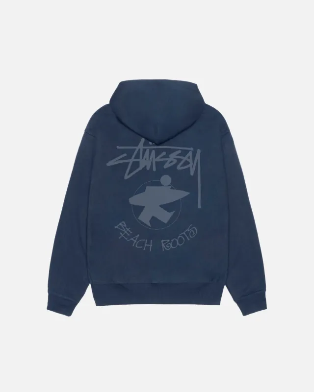 BEACH ROOTS ZIP HOODIE sold by Stussy