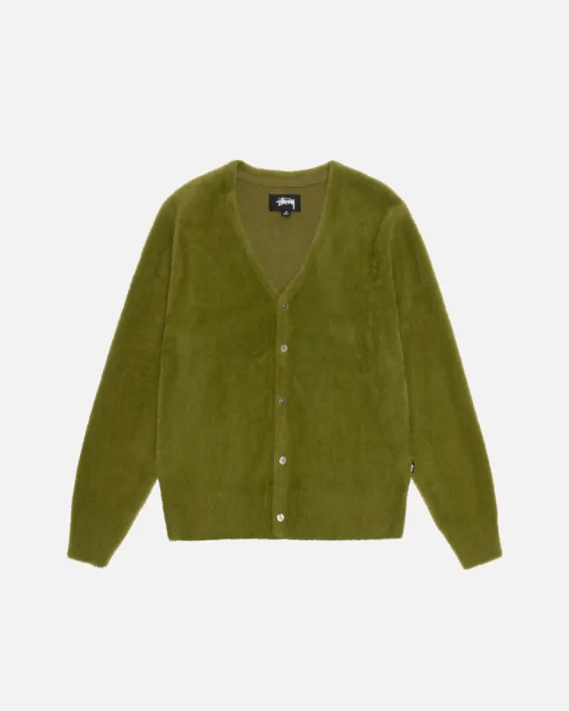 SHAGGY CARDIGAN sold by Stussy