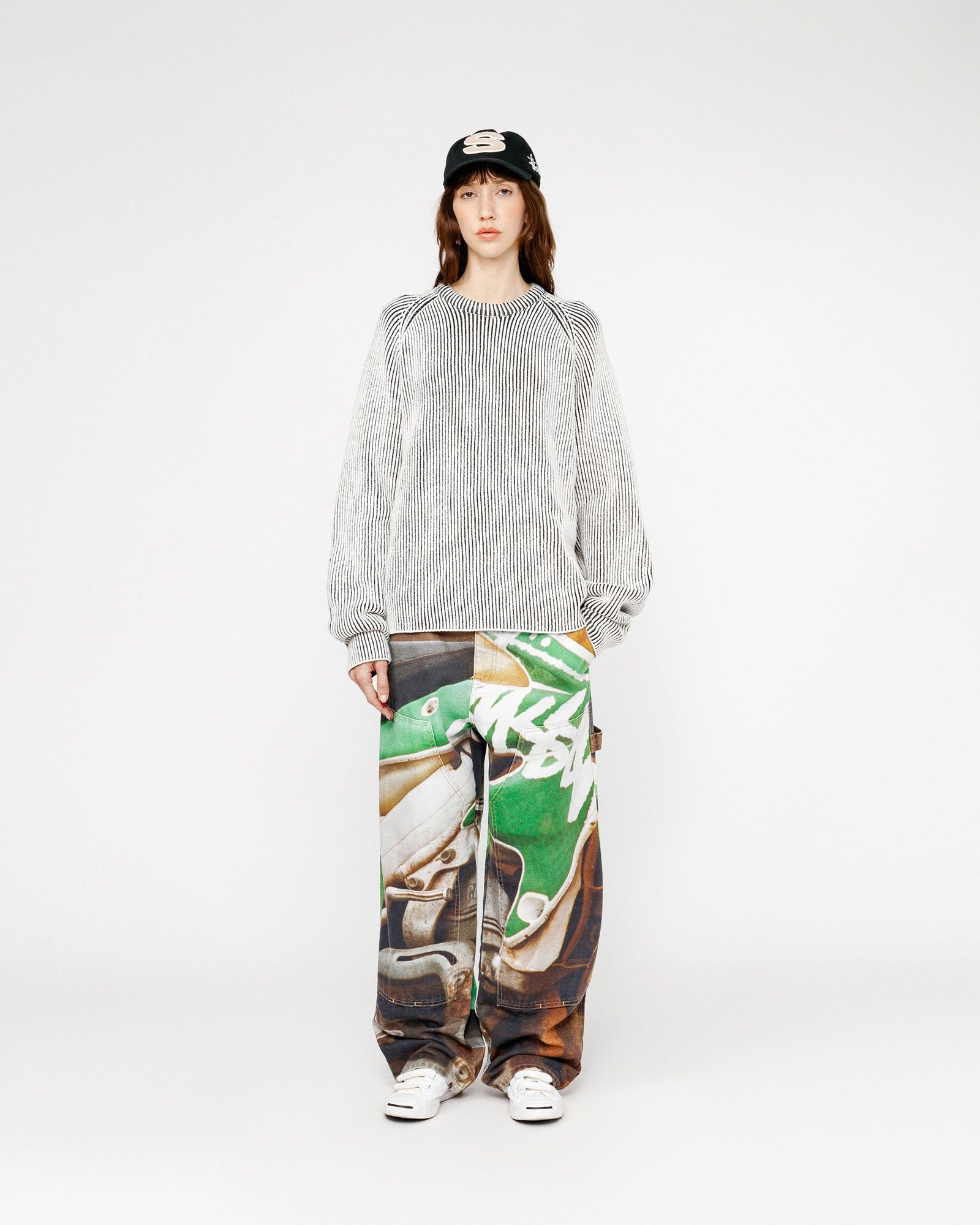 CONTRAST RIB SWEATER sold by Stussy product image thumbnail 5