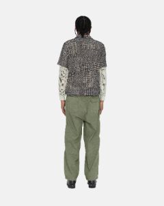 MIXED PATTERN JERSEY SHIRT sold by Stussy