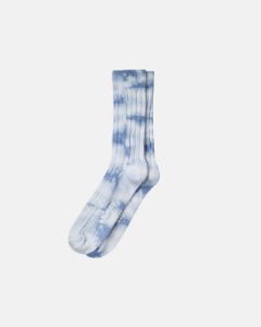 DYED RIBBED CREW SOCKS sold by Stussy