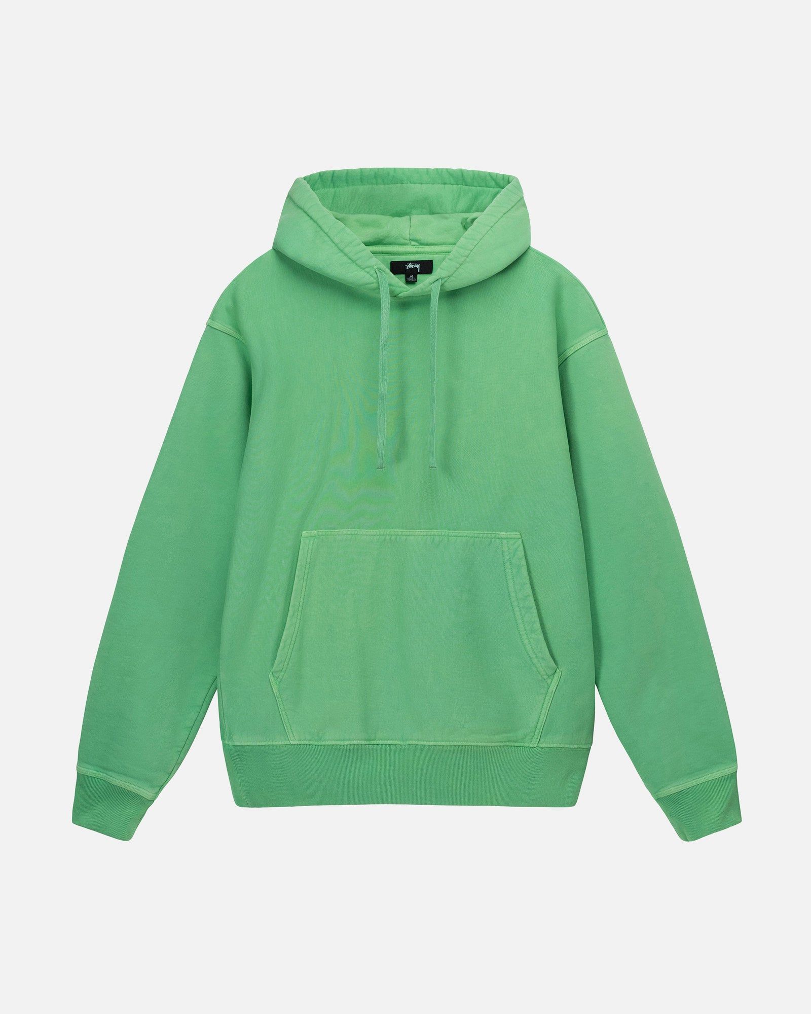 PIGMENT DYED FLEECE HOODIE sold by Stussy