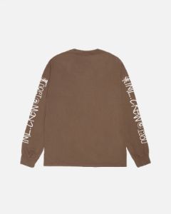 INTL CREW LS TEE PIGMENT DYED sold by Stussy