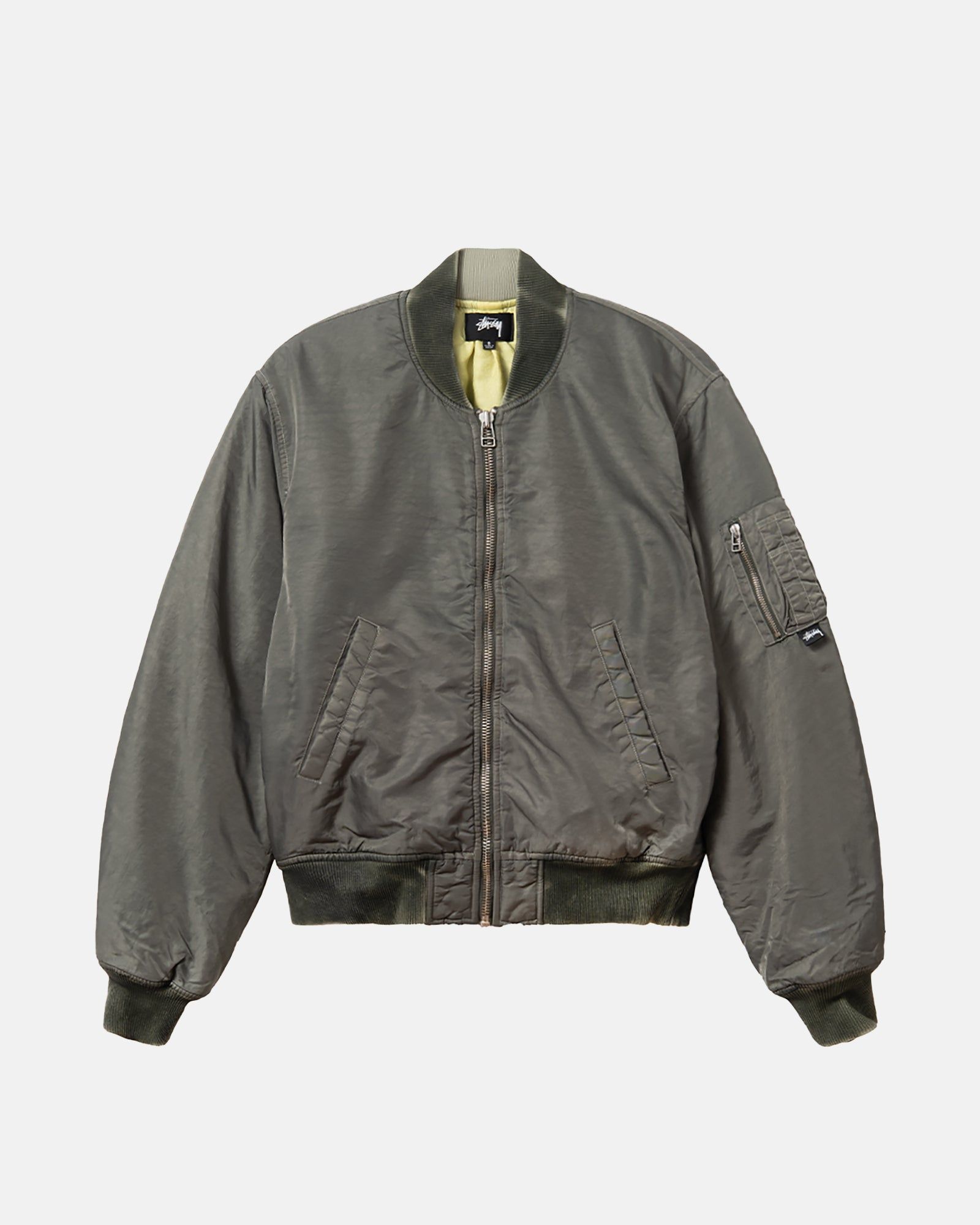 DYED NYLON BOMBER sold by Stussy