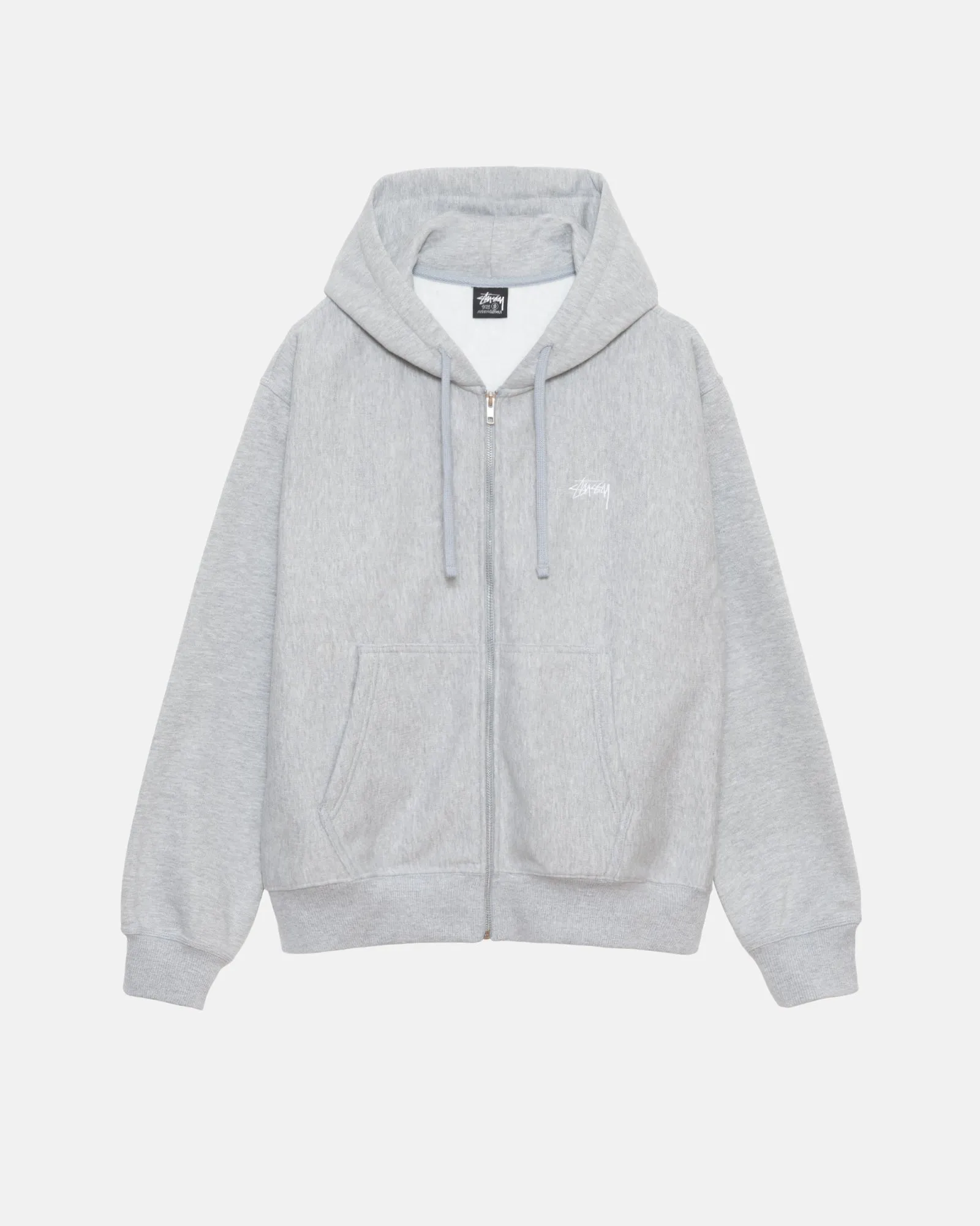 STOCK LOGO ZIP HOODIE sold by Stussy
