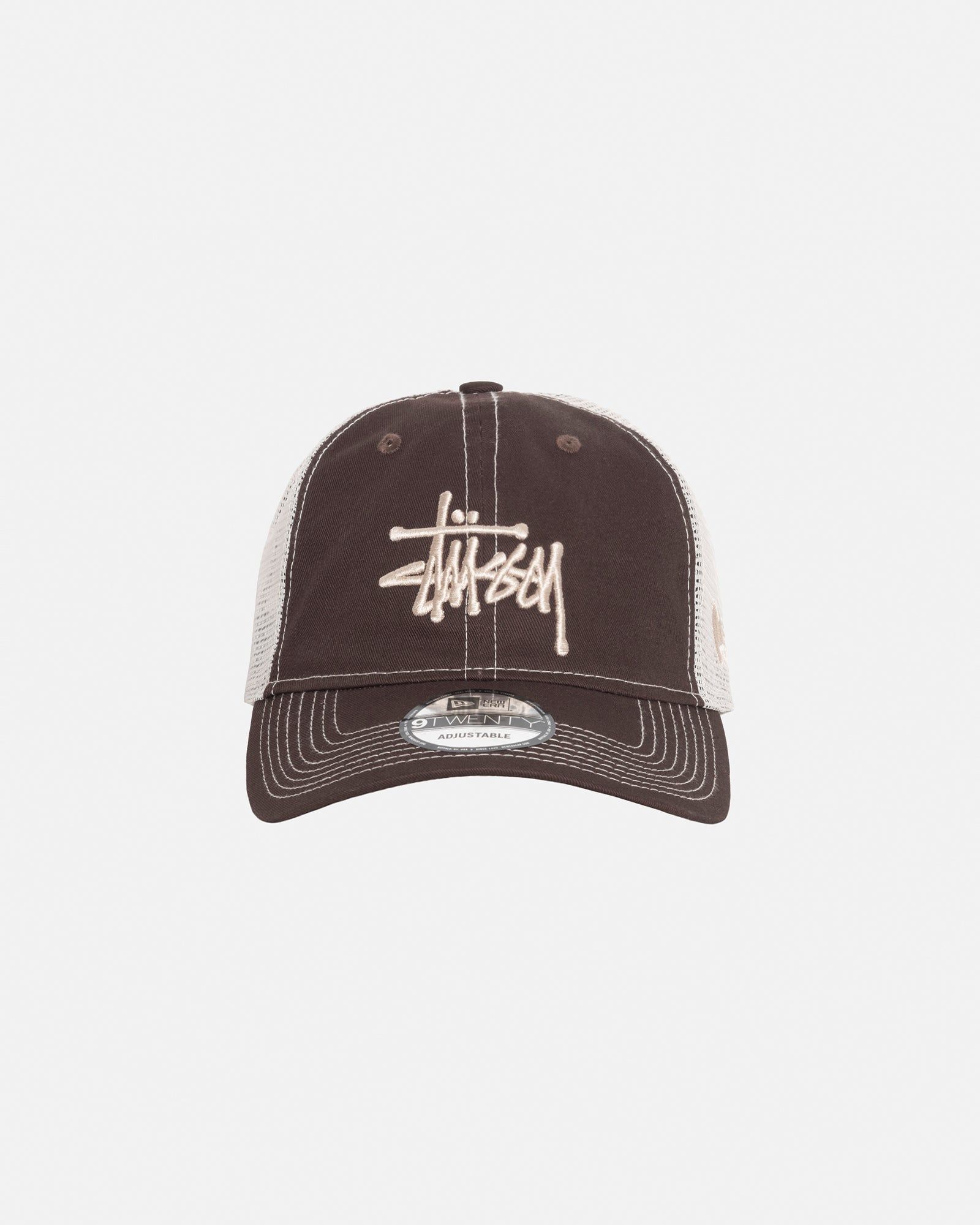 NEW ERA 9TWENTY BASIC TRUCKER sold by Stussy