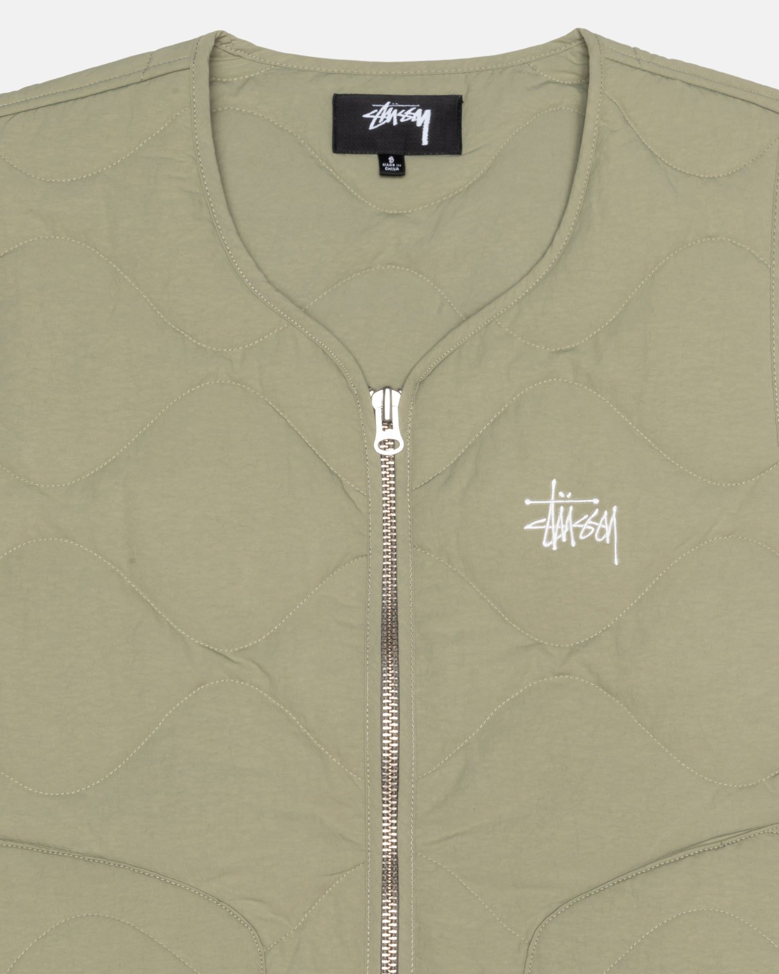 RECYCLED NYLON LINER VEST sold by Stussy product image thumbnail 3