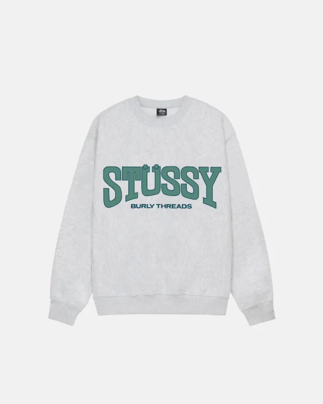 BURLY THREADS CREW sold by Stussy