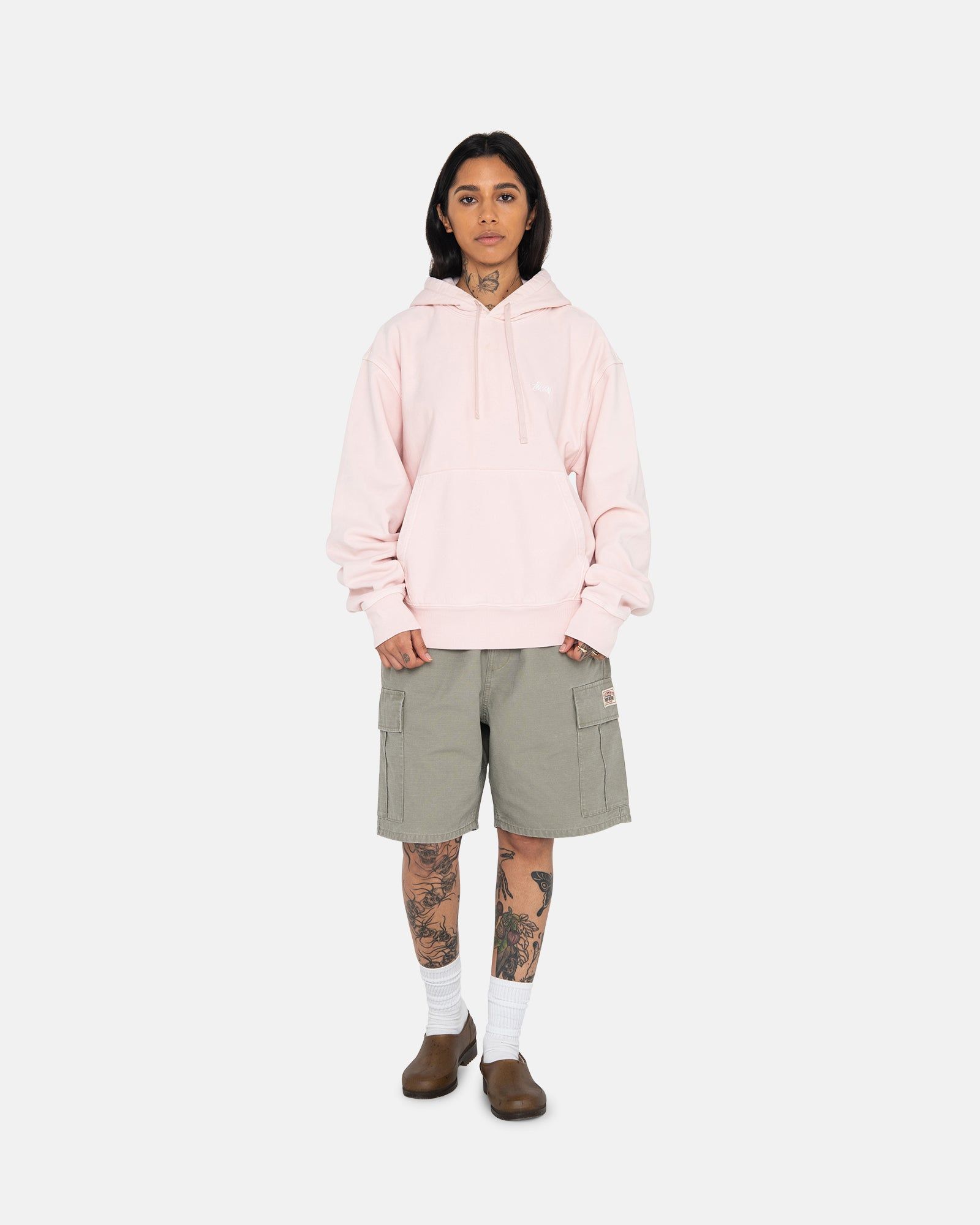 OVERDYED STOCK LOGO HOODIE sold by Stussy product image thumbnail 8