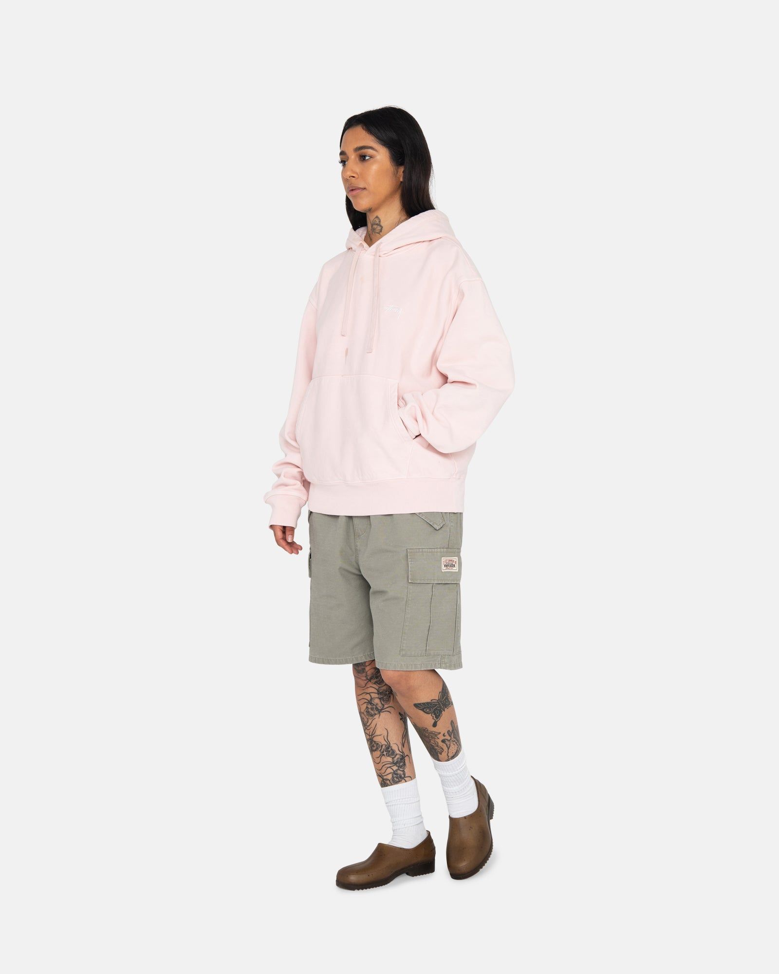 OVERDYED STOCK LOGO HOODIE sold by Stussy product image thumbnail 9