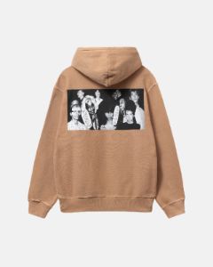 STÜSSY & MARTINE ROSE COLLAGE PIGMENT DYED HOODIE sold by Stussy